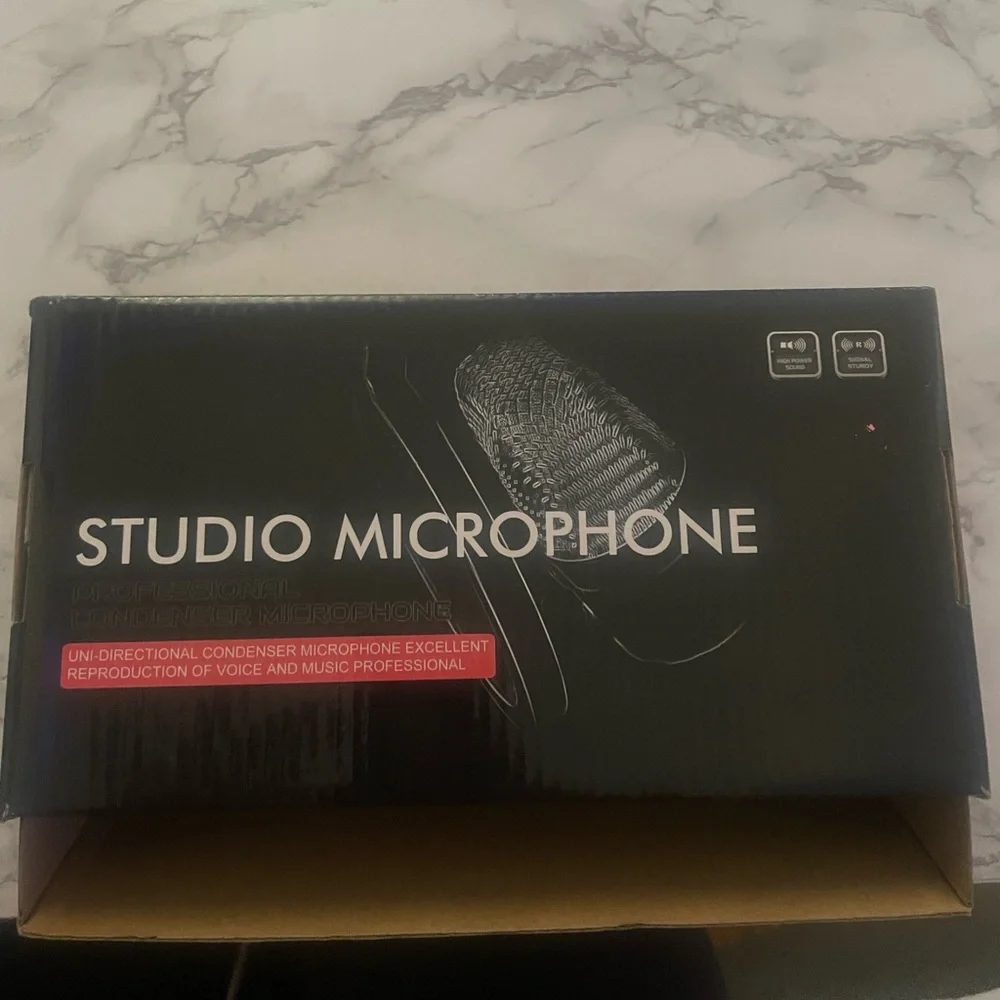New studio microphone
